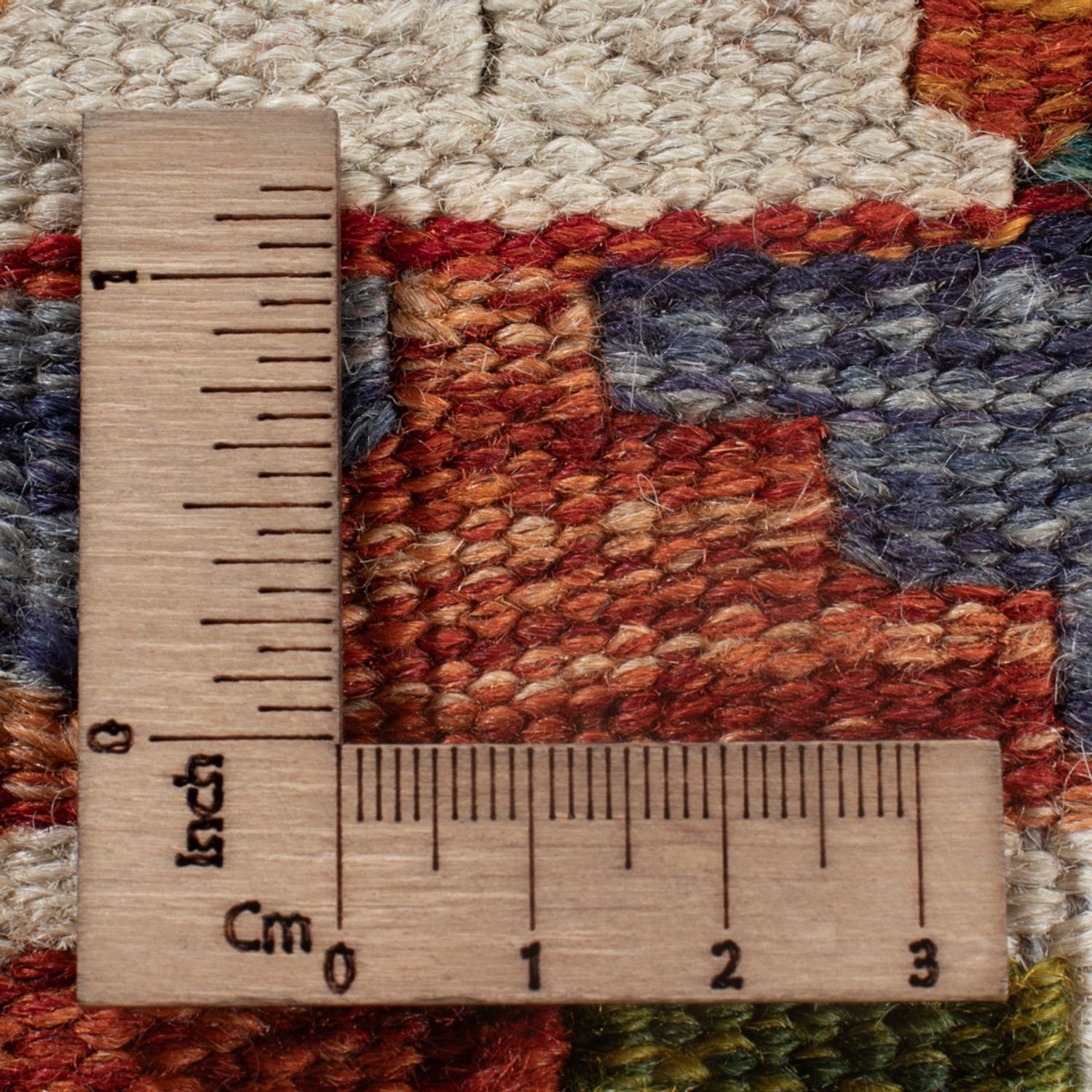 Kelim Rug - Splash - 253 x 176 cm - multicolored