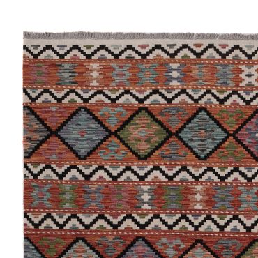 Kelim Rug - Splash - 293 x 207 cm - multicolored