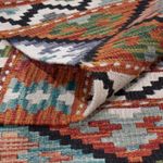 Kelim Rug - Splash - 293 x 207 cm - multicolored