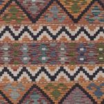 Kelim Rug - Splash - 301 x 212 cm - multicolored