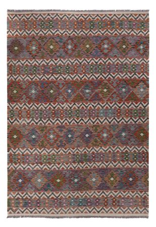 Kelim Rug - Splash - 294 x 206 cm - multicolored