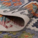 Kelim Rug - Splash - 192 x 155 cm - multicolored