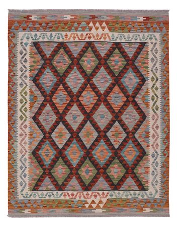 Kelim Rug - Splash - 196 x 155 cm - multicolored