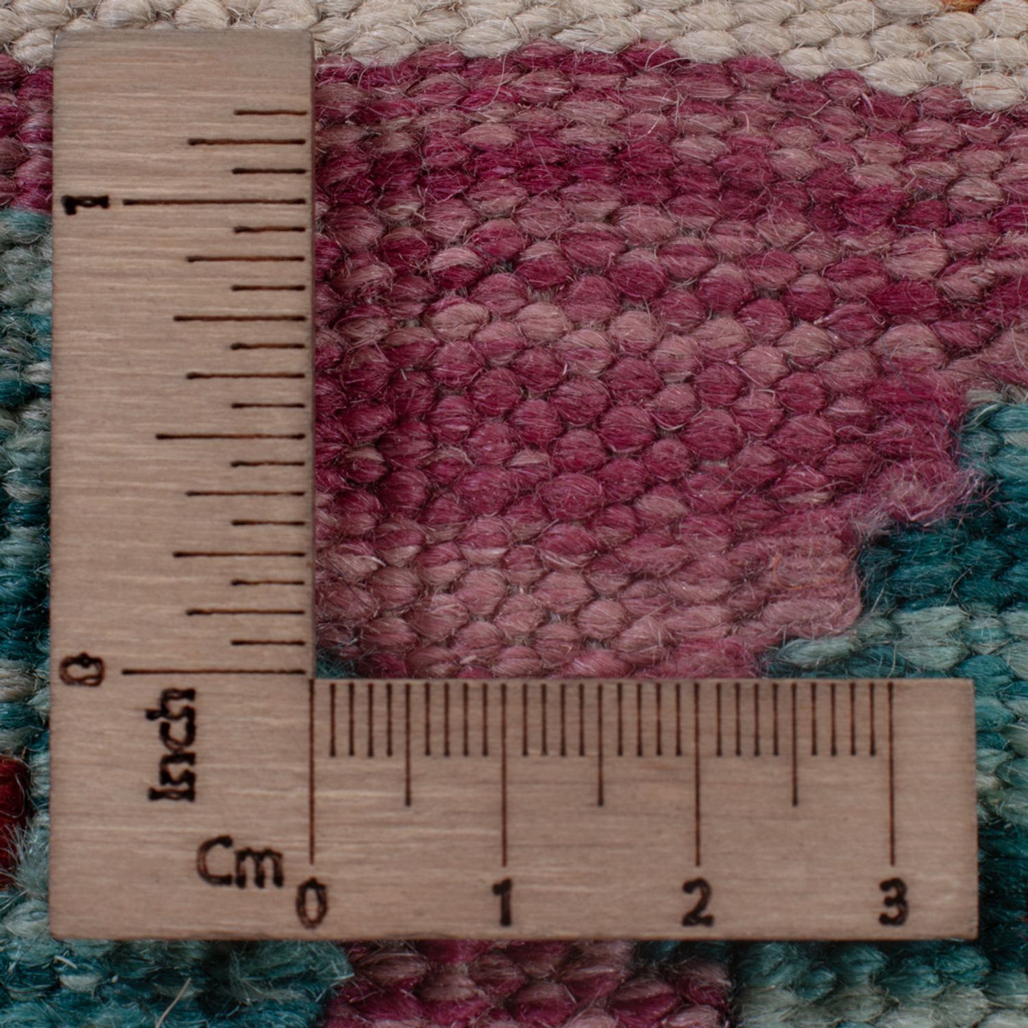 Kelim Teppich - Splash - 205 x 165 cm - mehrfarbig