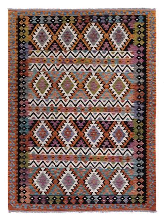 Kelim Rug - Splash - 245 x 178 cm - multicolored