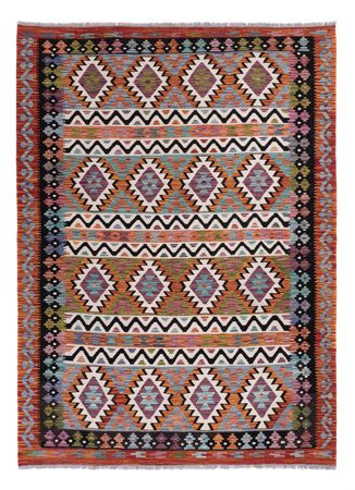 Kelim Rug - Splash - 245 x 183 cm - multicolored