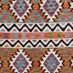 Kelim Rug - Splash - 245 x 183 cm - multicolored