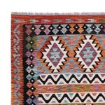 Kelim Rug - Splash - 245 x 183 cm - multicolored