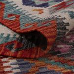 Kelimteppe - Splash - 195 x 158 cm - flerfarget