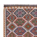 Kelim Rug - Splash - 204 x 146 cm - multicolored