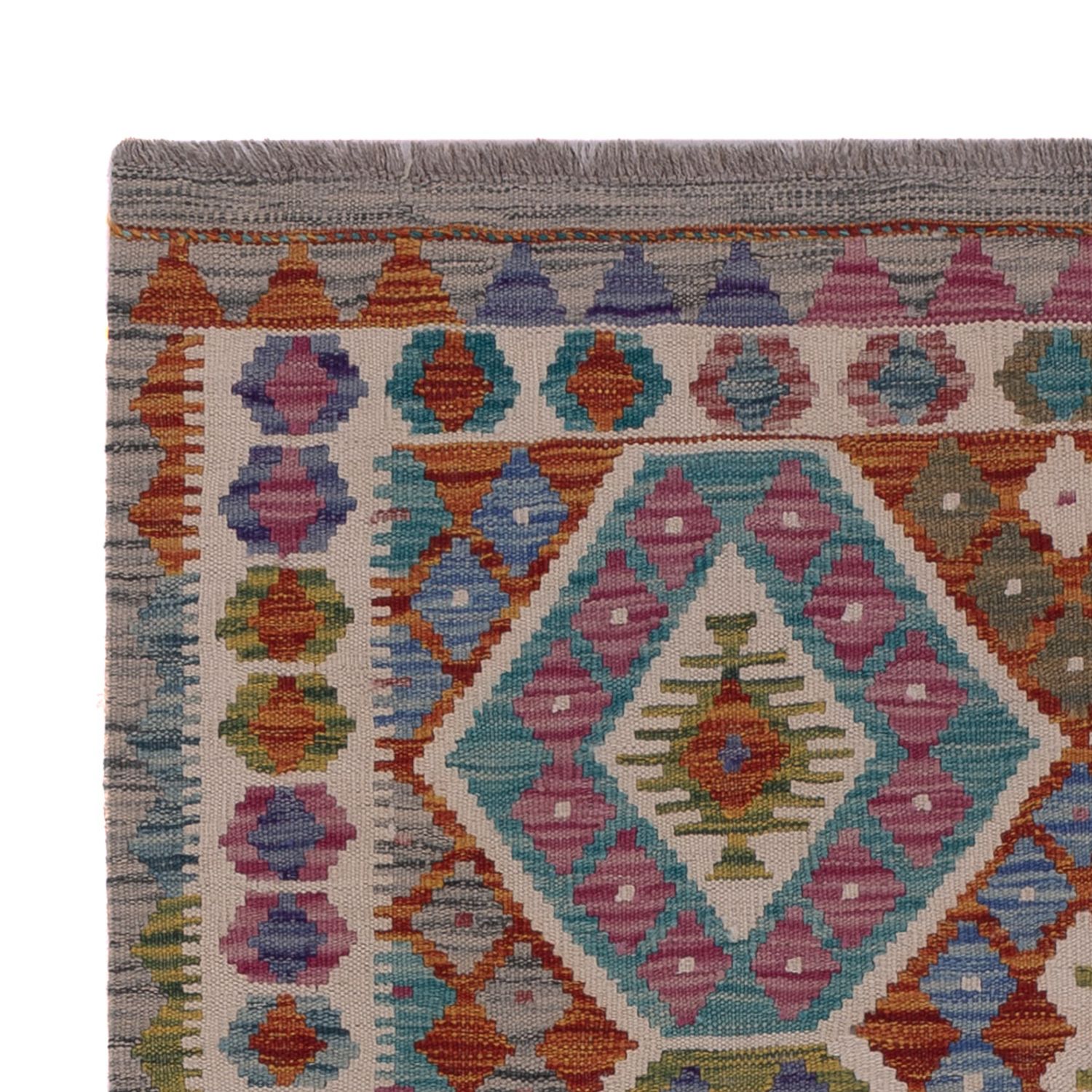 Kelim Rug - Splash - 150 x 107 cm - multicolored
