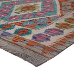 Kelim Rug - Splash - 150 x 107 cm - multicolored