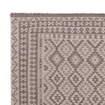 Kelim Rug - Splash - 356 x 252 cm - light grey
