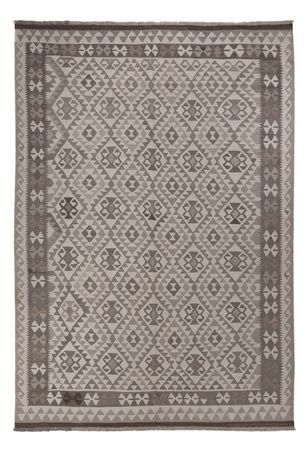 Kelim Rug - Splash - 297 x 206 cm - light grey