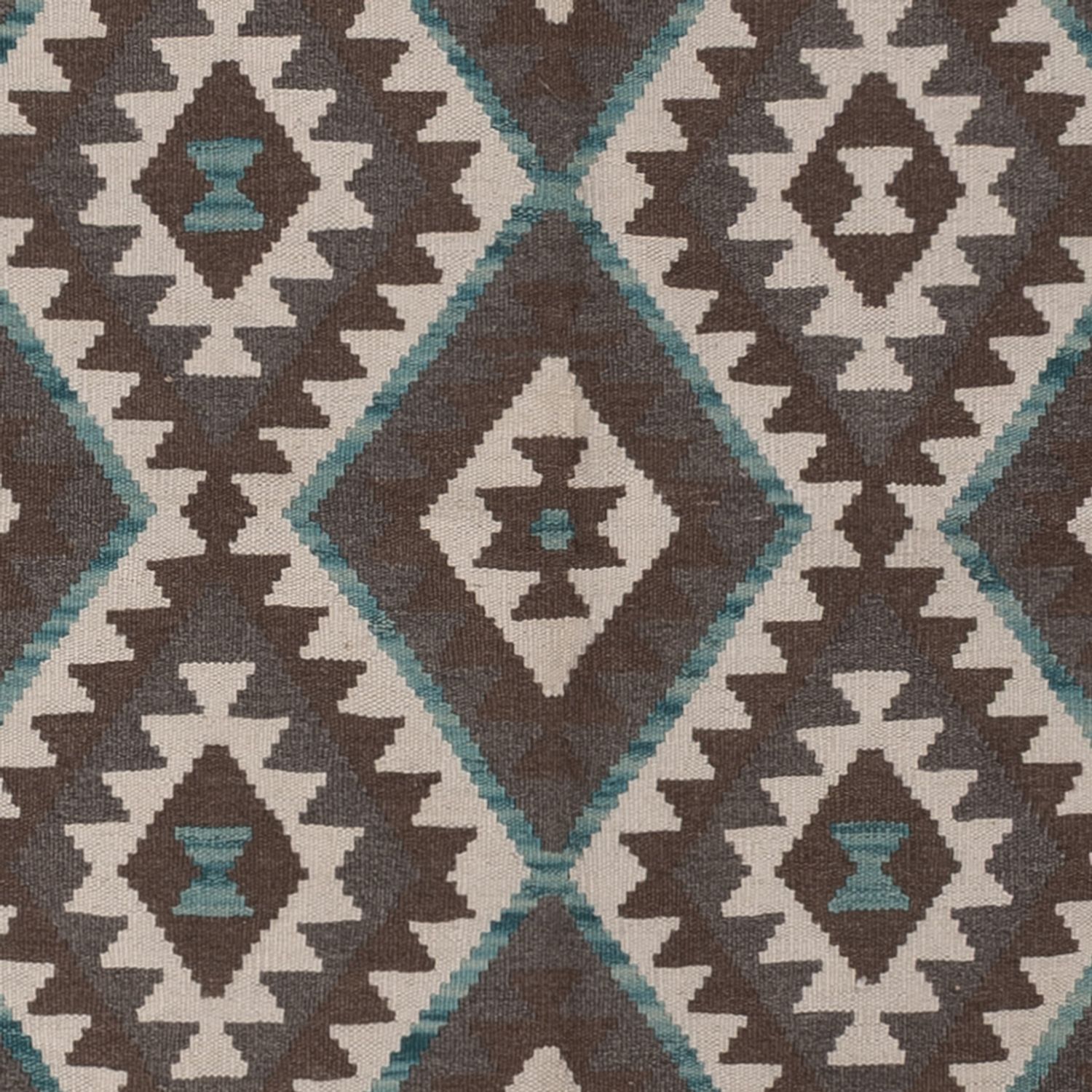 Kelim Rug - Splash - 300 x 204 cm - dark grey