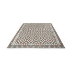Kelim Rug - Splash - 300 x 204 cm - dark grey