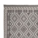 Kelim Rug - Splash - 294 x 203 cm - light grey