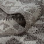 Kelim Rug - Splash - 294 x 203 cm - light grey