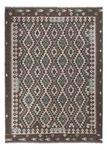 Kelim Rug - Splash - 286 x 206 cm - dark grey