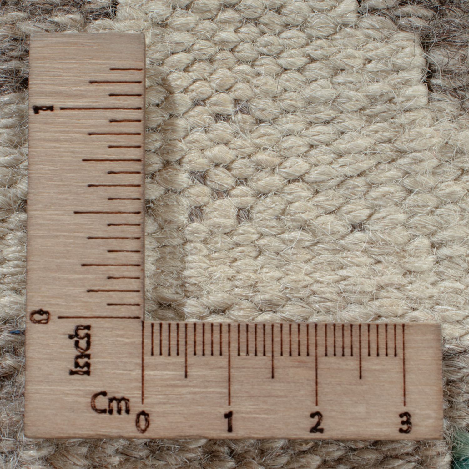 Kelim Rug - Splash - 300 x 253 cm - light green