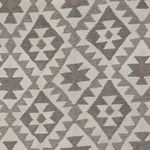 Kelim Rug - Splash - 299 x 200 cm - light grey