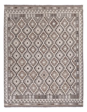 Kelim Rug - Splash - 239 x 185 cm - light grey
