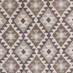 Kelim Rug - Splash - 239 x 185 cm - light grey