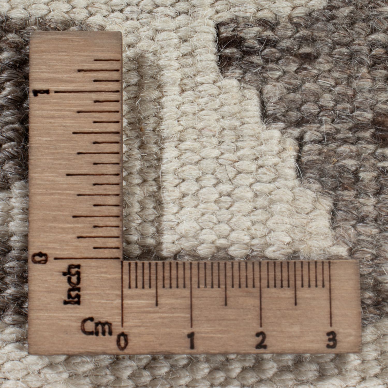 Kelim Rug - Splash - 240 x 179 cm - light grey