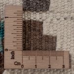 Kelimteppe - Splash - 190 x 147 cm - mørkegrønn