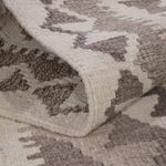 Kelimteppe - Splash - 149 x 104 cm - mørkegrå