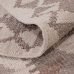 Kelim Rug - Splash - 157 x 104 cm - dark grey