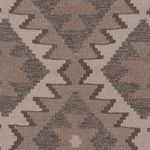 Kelim Rug - Splash - 147 x 100 cm - dark grey