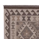 Kelim Rug - Splash - 147 x 100 cm - dark grey