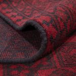 Afghan Rug - Filpa - 293 x 197 cm - dark red