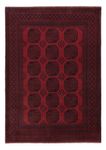 Afghan Rug - Filpa - 290 x 206 cm - dark red