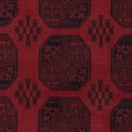Afghan Rug - Filpa - 290 x 206 cm - dark red
