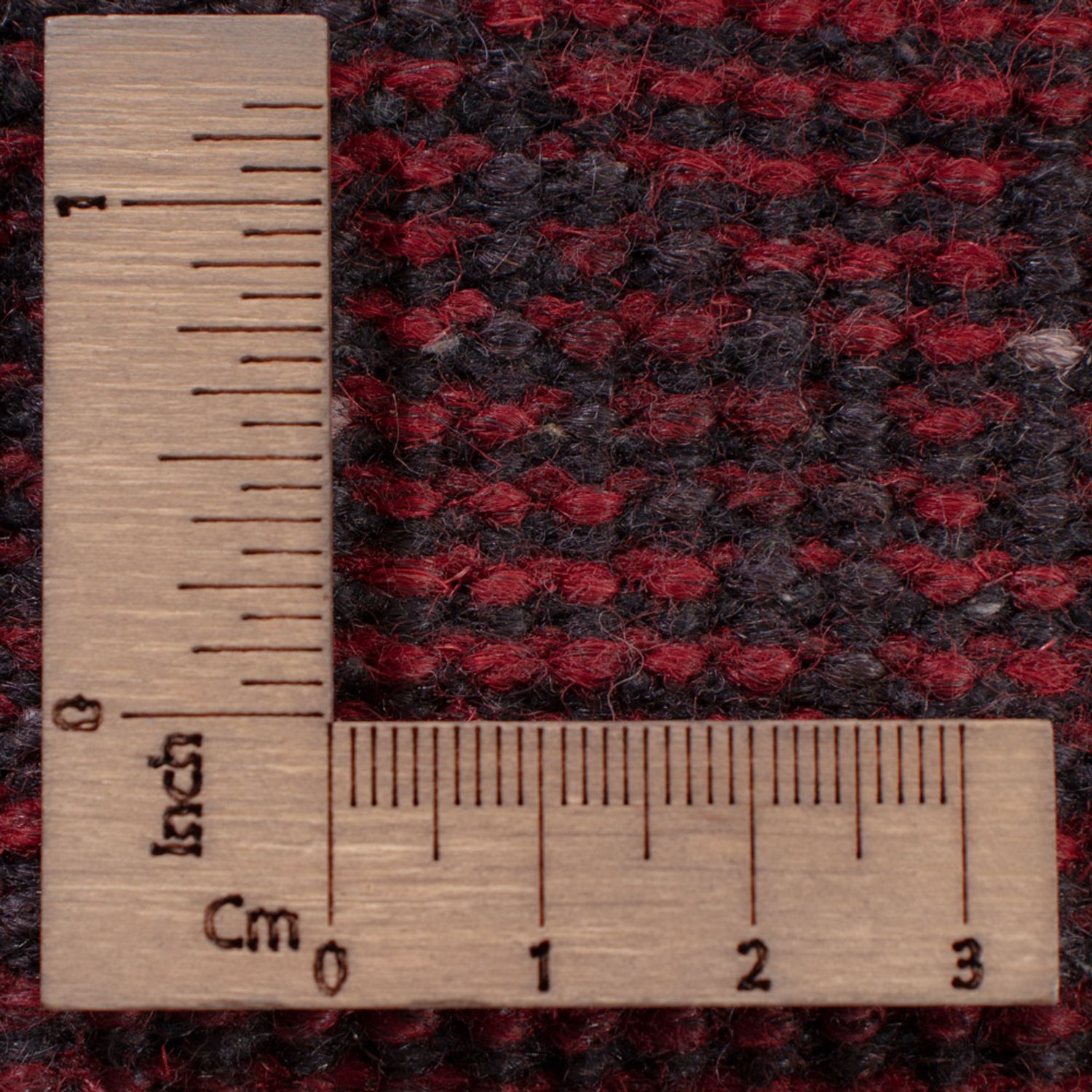 Afghan Rug - Filpa - 292 x 200 cm - dark red