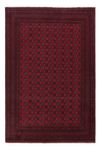 Afghan Rug - Filpa - 292 x 200 cm - dark red