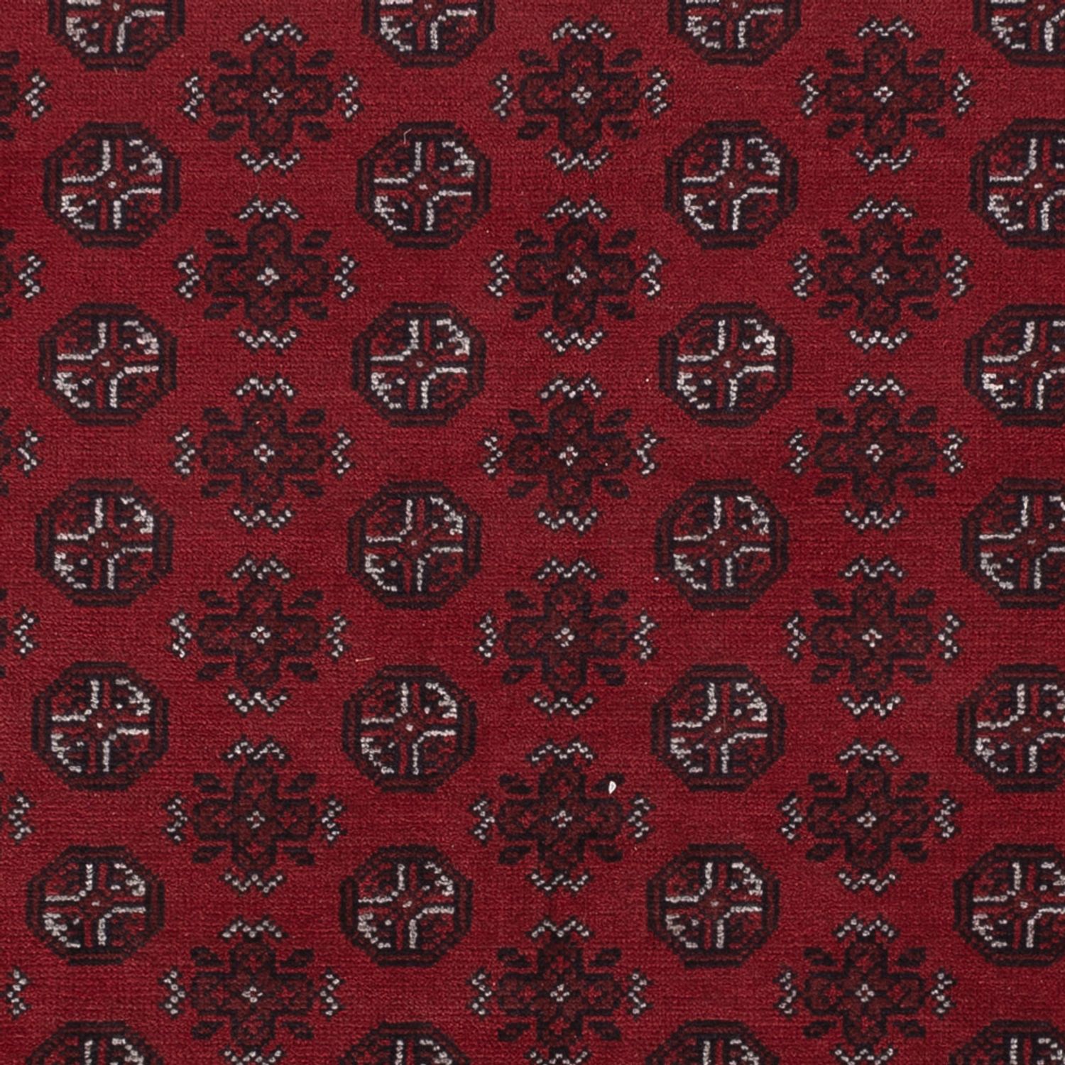 Afghan Rug - Filpa - 283 x 202 cm - dark red