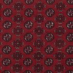 Afghan Rug - Filpa - 283 x 202 cm - dark red