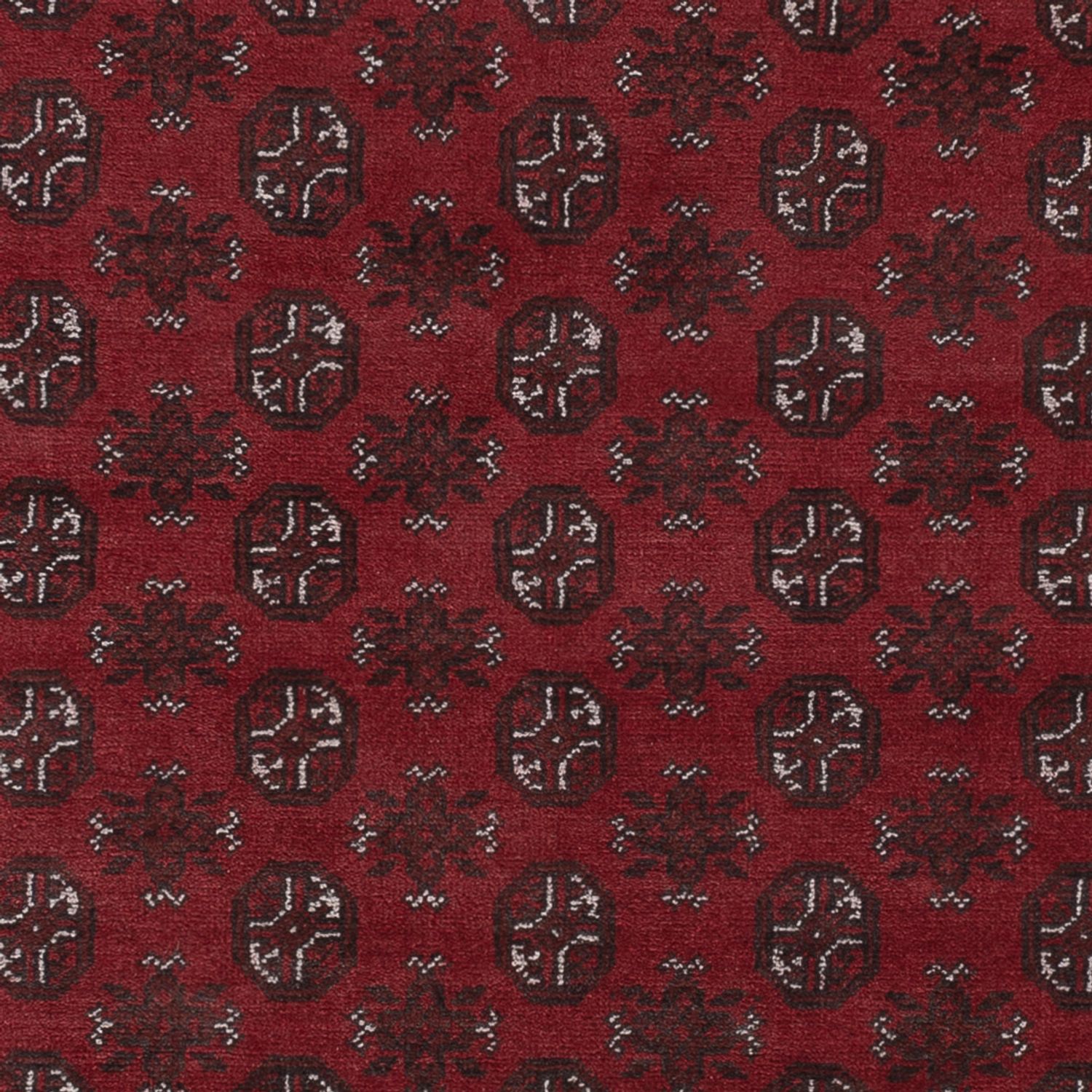 Afghan Rug - Filpa - 288 x 198 cm - dark red
