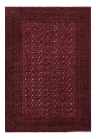 Afghan Rug - Filpa - 288 x 198 cm - dark red