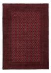 Afghan Rug - Filpa - 288 x 198 cm - dark red