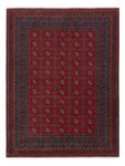 Afghan Rug - Filpa - 196 x 152 cm - dark red