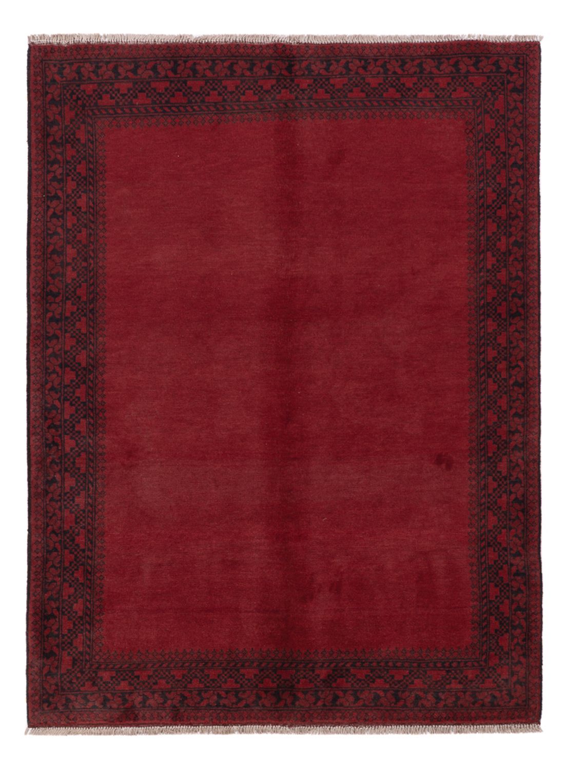 Afghan Rug - Filpa - 195 x 147 cm - red