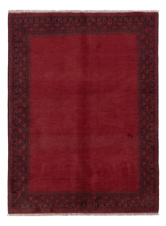 Afghan Rug - Filpa - 195 x 147 cm - red