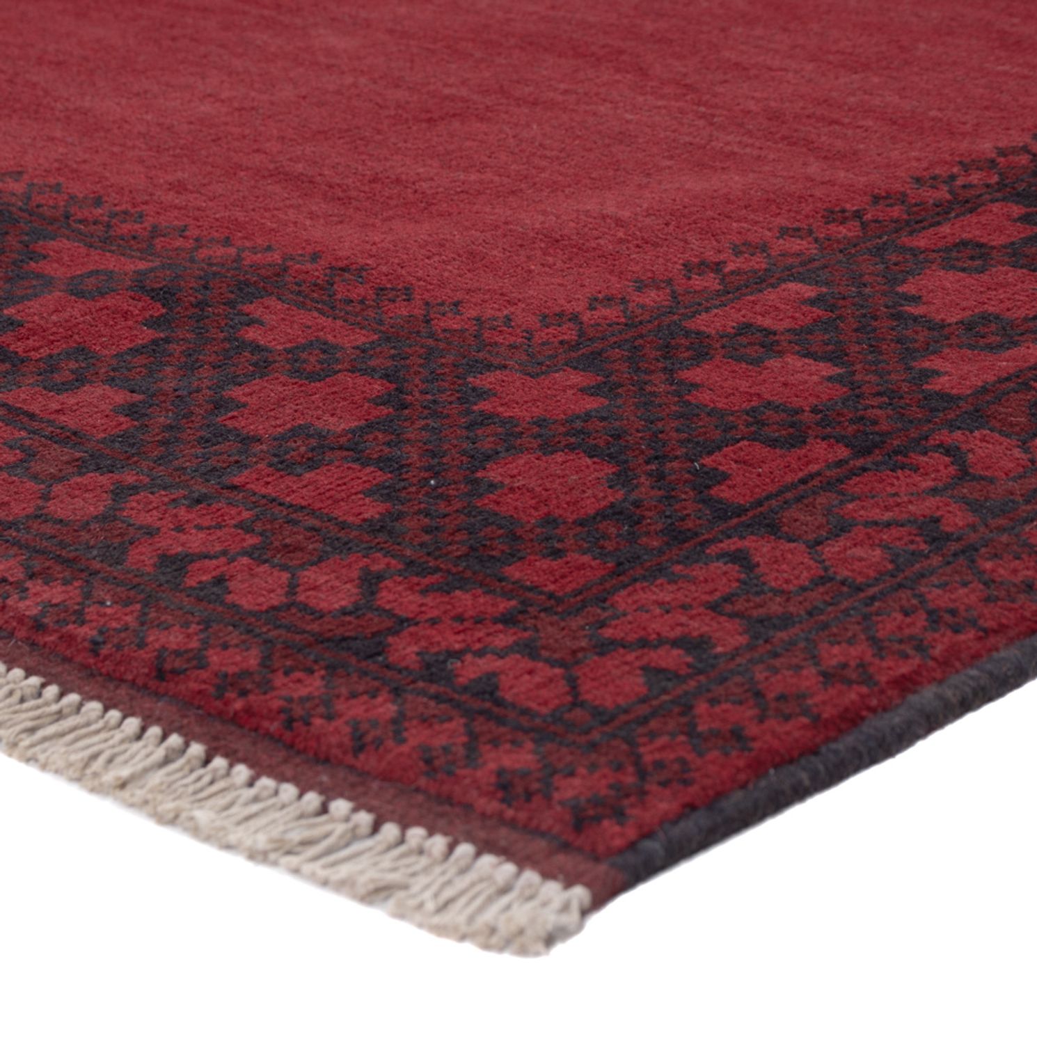 Afghan Rug - Filpa - 200 x 150 cm - red