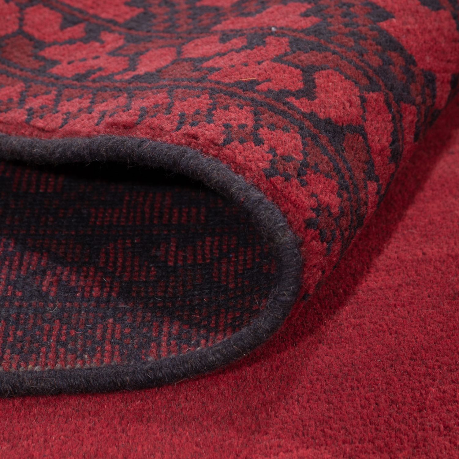 Afghan Rug - Filpa - 200 x 150 cm - red