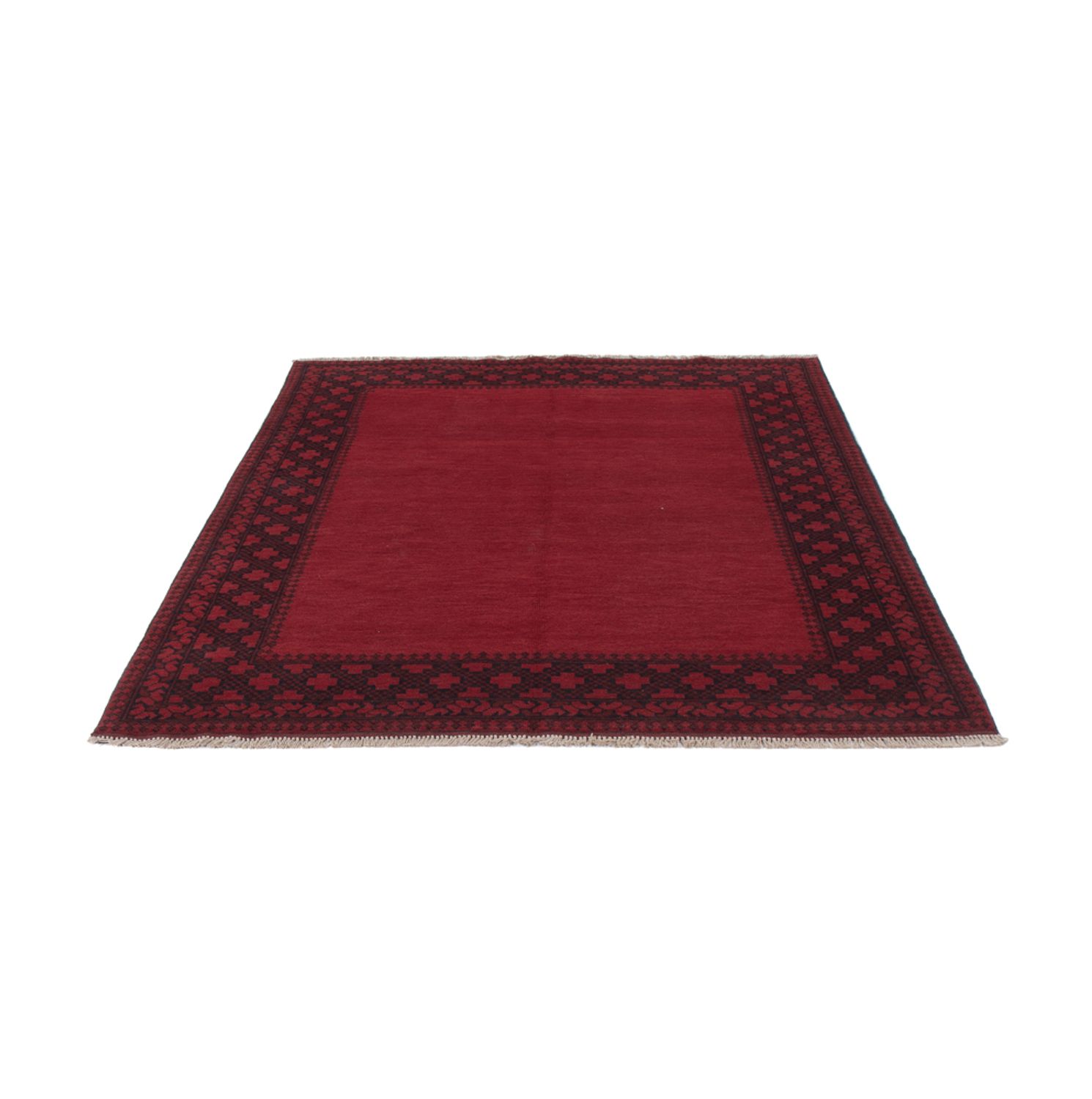 Afghan Rug - Filpa - 200 x 150 cm - red