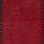 Runner Afghan Rug - Filpa - 293 x 80 cm - red